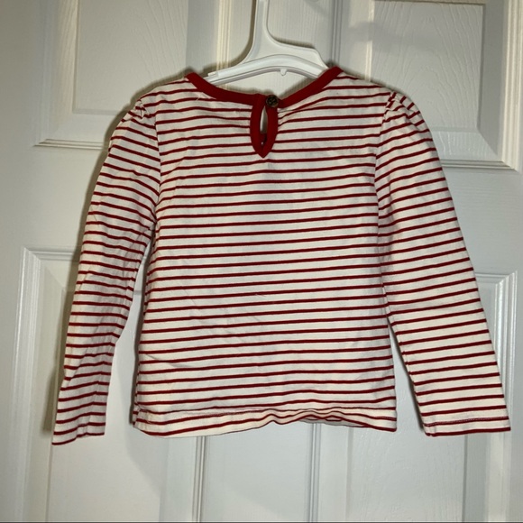 Copper Key Girls Red Striped “Ho Ho Ho” Top size 3T - Picture 8 of 8